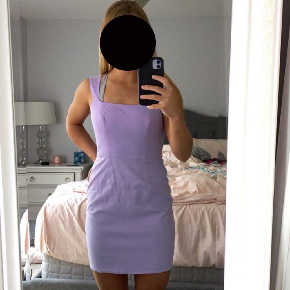 Lilac Bodycon Dress